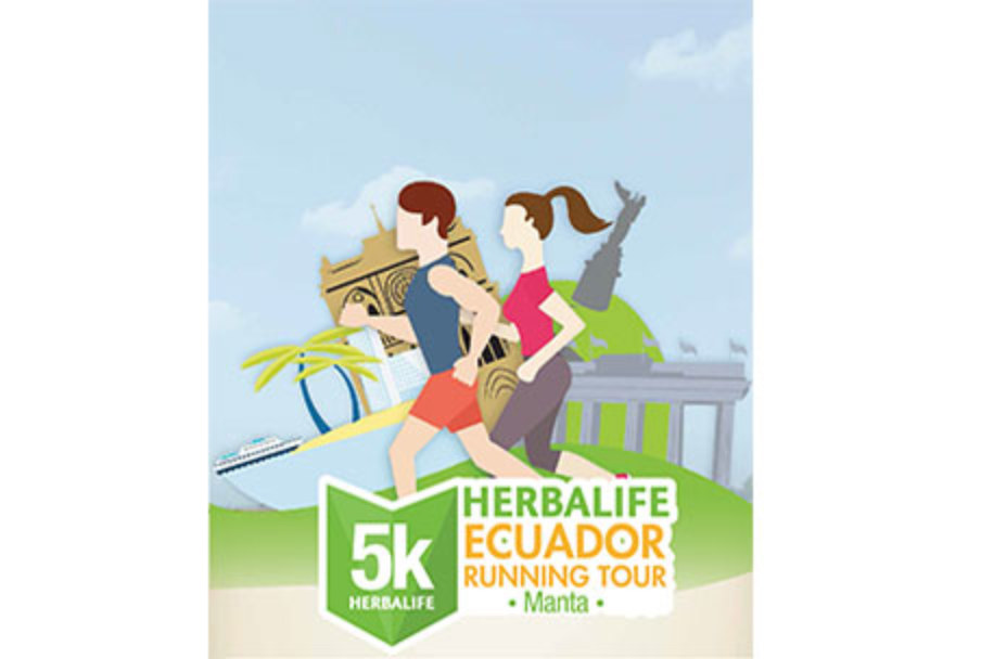 5k Herbalife Running Tour Manta
