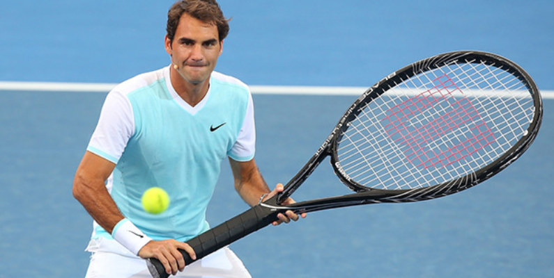 Wilson lanzó una edición especial de raquetas en honor a Federer