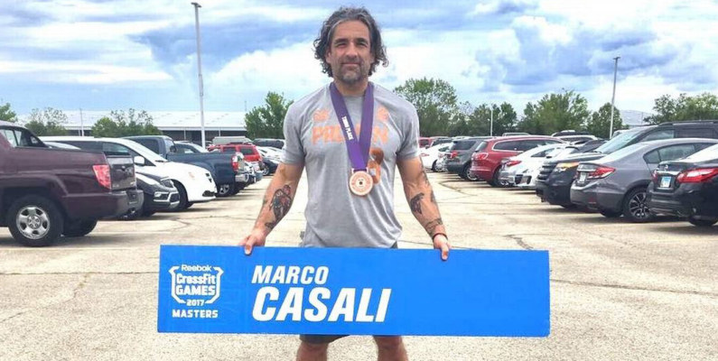 Chileno Marco Casali consiguió el bronce en los Crossfit Games