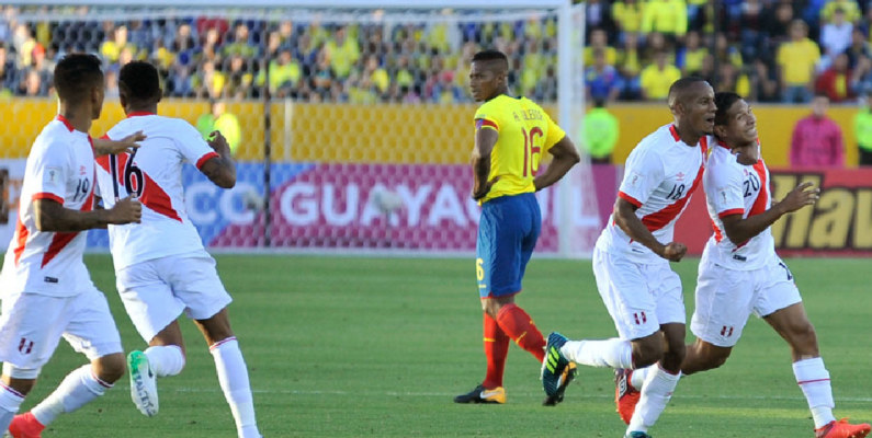 Ecuador cayó derrotado de local frente a Perú por Eliminatorias