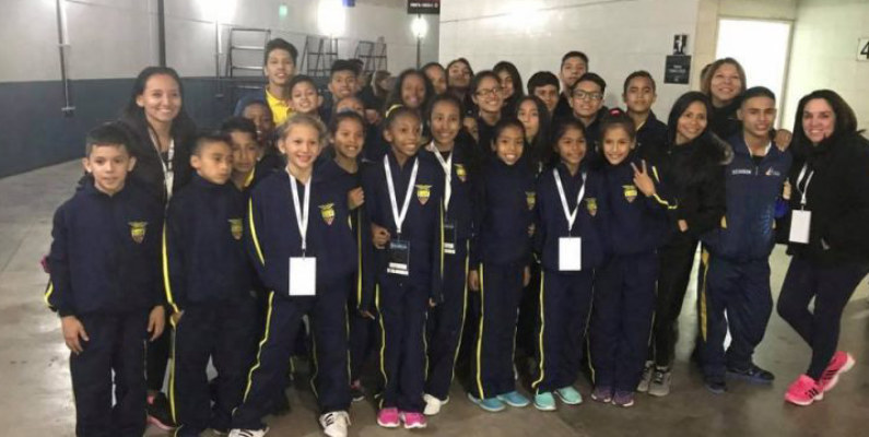 Selecciones infantil y juvenil de gimnasia artística lograron medallas en torneo internacional