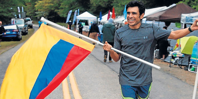 El ecuatoriano Andrés Villagrán ganó la ultramaratón en Estados Unidos
