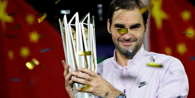 Roger Federer es el nuevo campeón del Masters de Shanghai