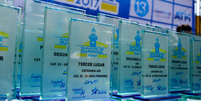 Los ganadores de la Maratón de Guayaquil 2017