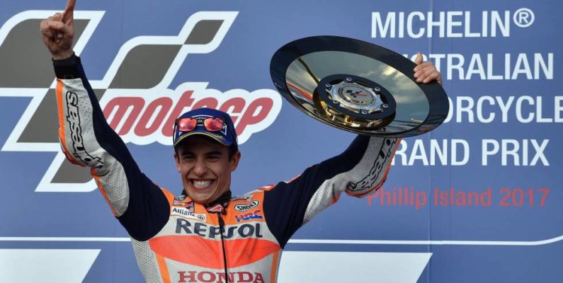 Marc Márquez gana el GP de Australia de MotoGP