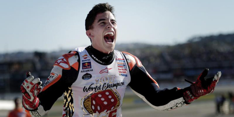 Marc Márquez conquistó su cuarto título mundial de MotoGP