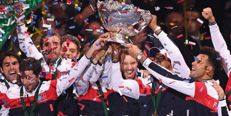 Francia conquistó la Copa Davis después de 16 años