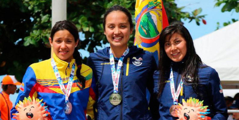 La ecuatoriana Samantha Arévalo ganó medalla de oro en los Juegos Bolivarianos