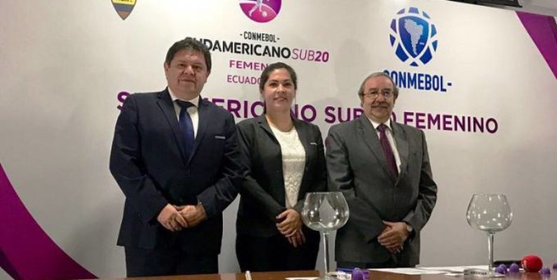 Sudamericano Femenino Sub-20 Ecuador-2018, con grupos definidos