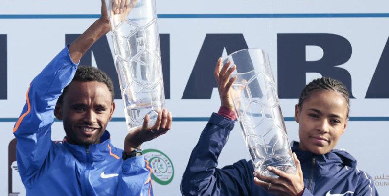 ¡Lo nunca visto! Siete etíopes bajan de 2h05 en el maratón de Dubái