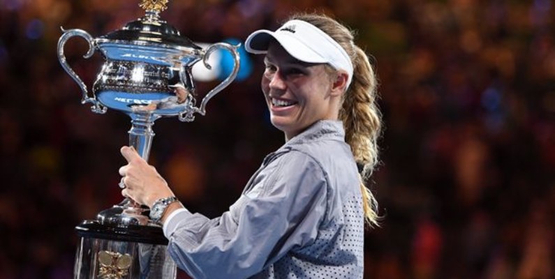 Caroline Wozniacki conquistó la gloria en el Abierto de Australia
