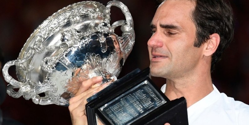 Roger Federer conquistó el Abierto de Australia y su leyenda continua